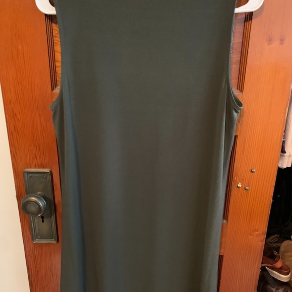 Olive Green short dress - Picture 4 of 5